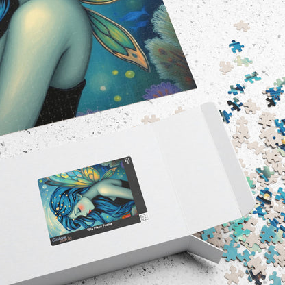 Fairy Dreams Jigsaw Puzzle, Colorful Fantasy Artwork Game for Adult, Relaxing Gift, Family Game Night Unique Puzzle Lover Home Entertainment