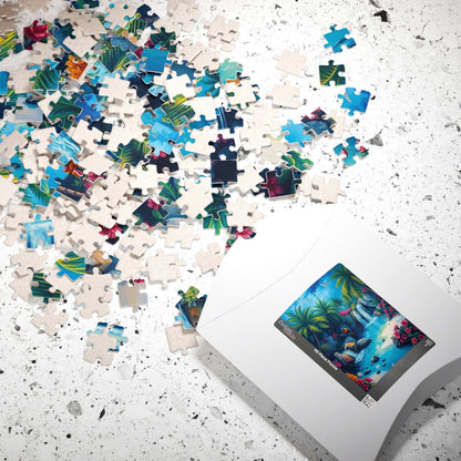 Tropical Paradise Puzzle, 110-1014 pieces, Nature Lover Gift, Rainforest Decor, Family Fun Game, Bird Artwork Puzzle The Puzzle Chest