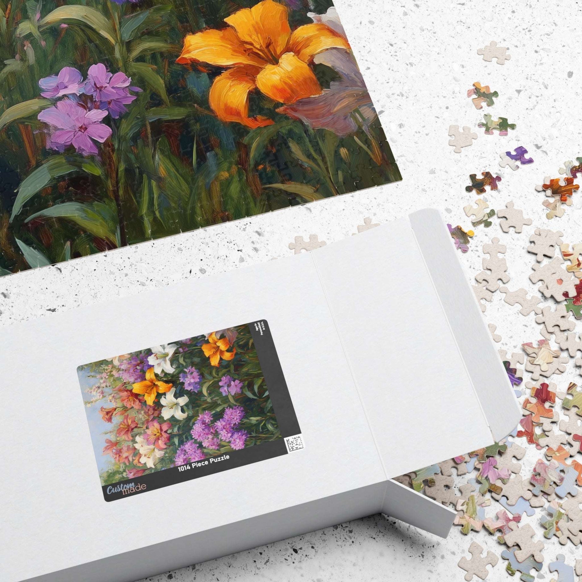 Spring Floral Painting Puzzle 110-1014 Piece