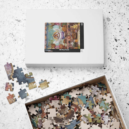 Chicken Farmer Jigsaw Puzzle, Bird Puzzle Ideal for Family Fun, Holiday Birthday Gifts, Game Night, Brain Teaser, Creative Hobby Puzzle The Puzzle Chest