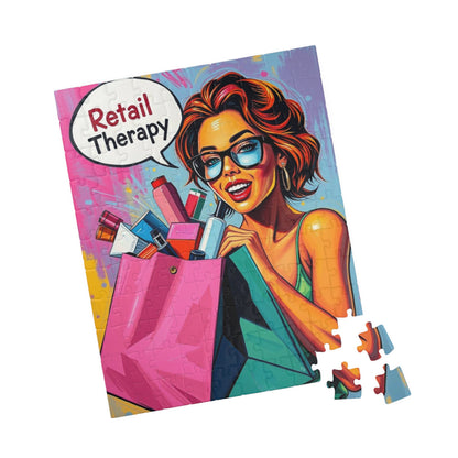 Retail Therapy Puzzle - Pop Art Jigsaw Puzzle for Adults, Perfect for Relaxation, Gift for Puzzle Lover, Fun Indoor Activity, Family Night Puzzle The Puzzle Chest