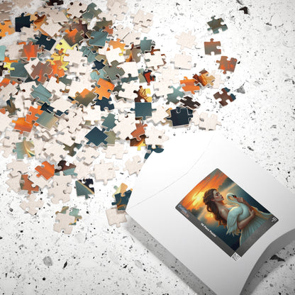 Elegant Swan Puzzle - 110, 252, 520, 1014-Piece, Perfect for Family Game Night, Gift for Puzzle Lovers, Home Entertainment, Art Lover's Gift Puzzle The Puzzle Chest
