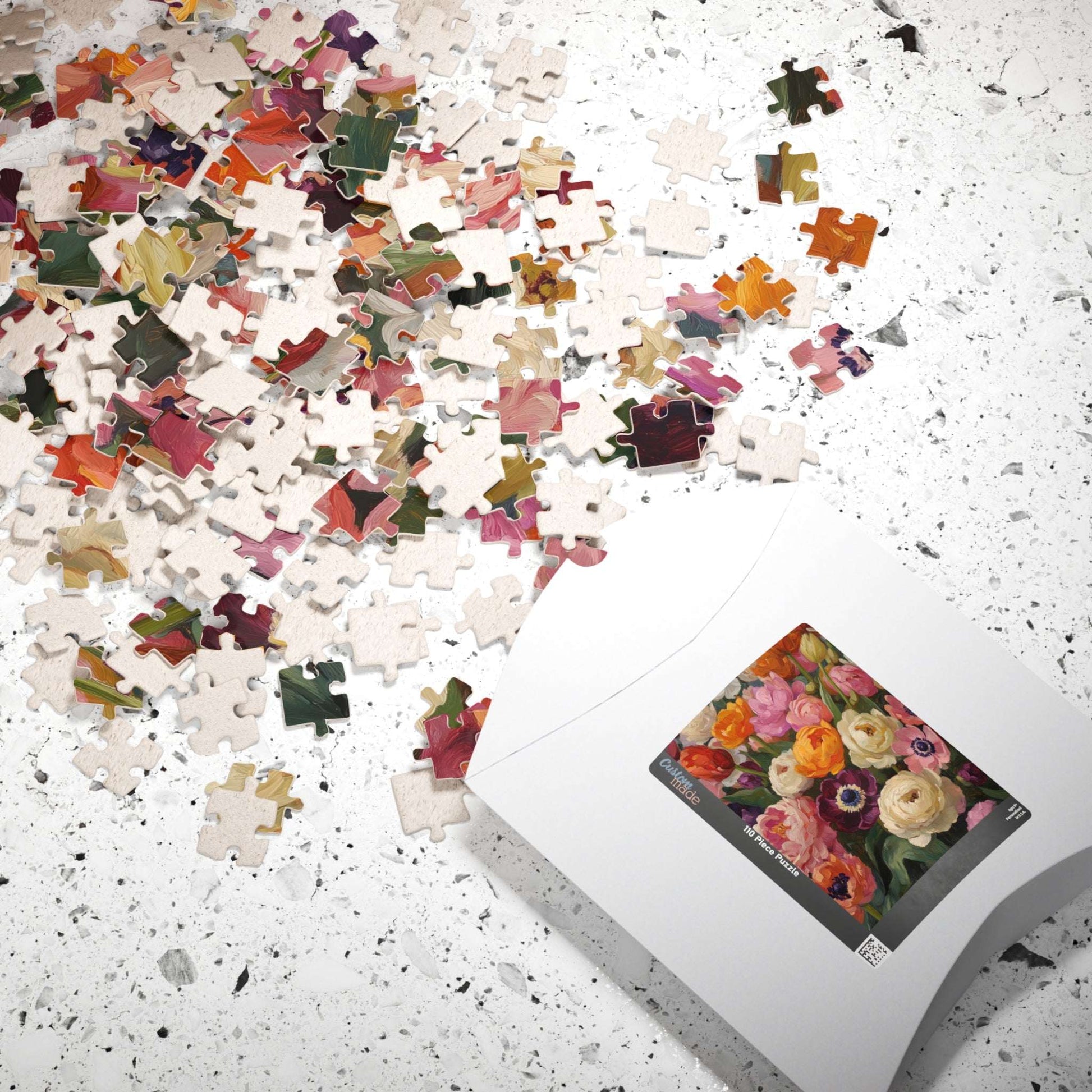Vintage Floral Bouquet Puzzle | 110-1014 Piece Jigsaw