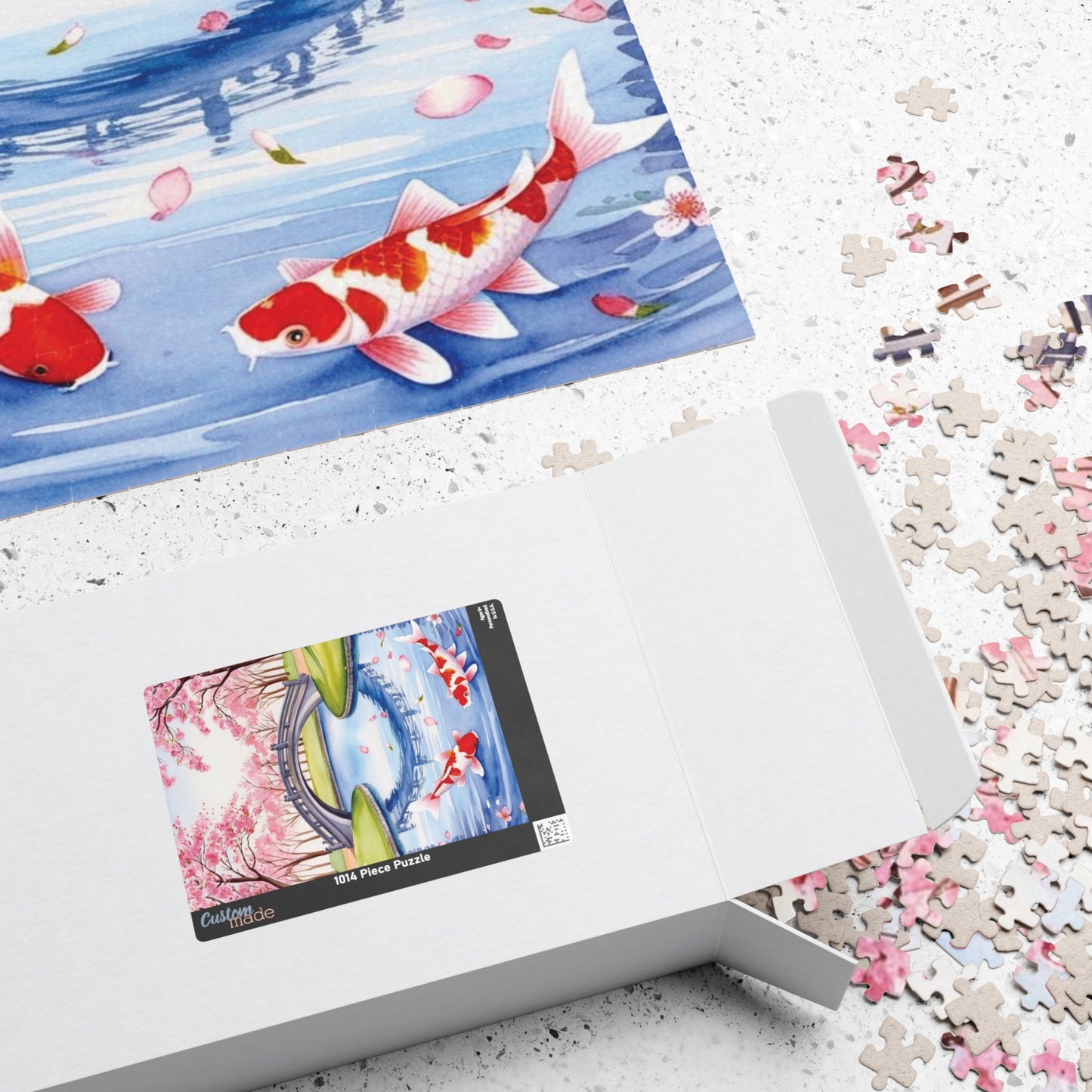 Jigsaw Puzzle, Japanese Cherry Blossom Park, 110 252 520 1014-Piece, Relaxing Hobby Gift, Meditation Activity, Mindfulness DIY Craft, Spring Puzzle The Puzzle Chest