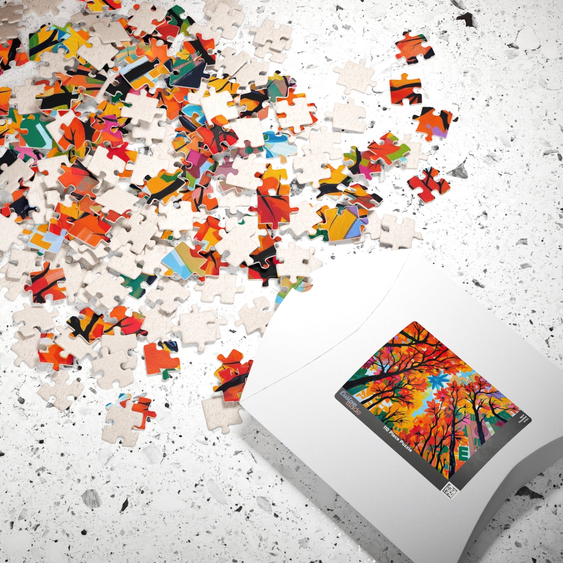 Autumn Forest Puzzle | 110-1014 pieces | Fall Decor, Family Activity, Home Gift, Nature Lover, Cozy Nights Puzzle The Puzzle Chest