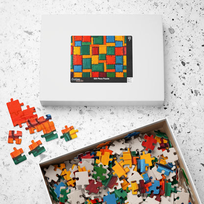 Colorful Puzzle Art - Abstract Jigsaw Game, Fun for Family Nights, Gift for Adults, 110-1014 Piece Family Activity, Game Nights Puzzle The Puzzle Chest