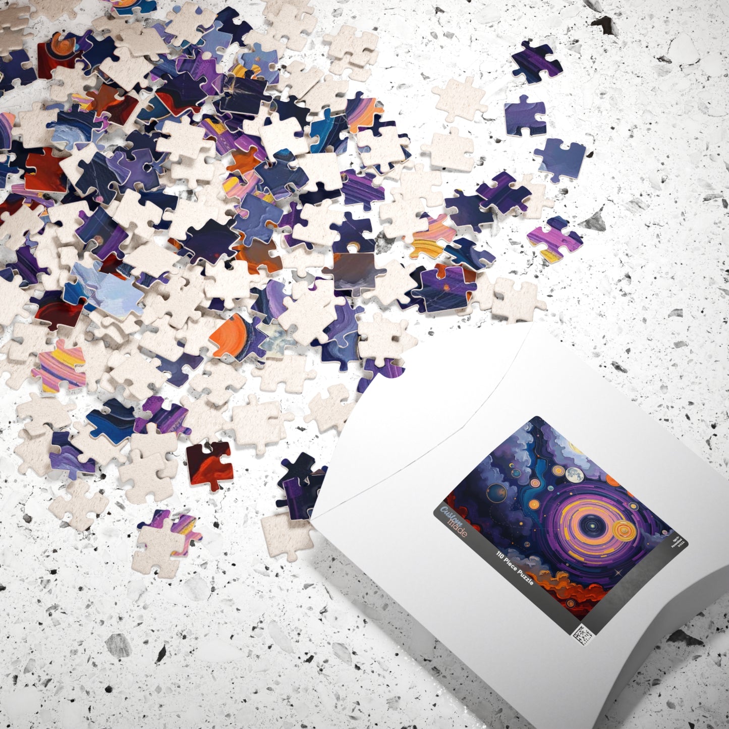 Cosmic Galaxy Abstract Puzzle for Adults, Space-Themed Game for Family Activity, Solo Fun, Holiday or Birthday Gift for Friends Puzzle The Puzzle Chest