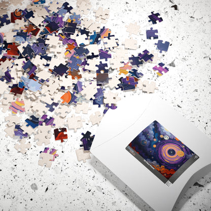 Cosmic Galaxy Abstract Puzzle for Adults, Space-Themed Game for Family Activity, Solo Fun, Holiday or Birthday Gift for Friends Puzzle The Puzzle Chest