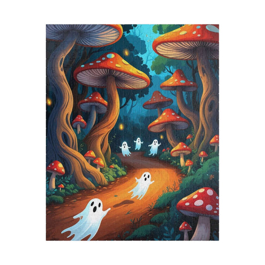 Charming Ghostly Adventure Halloween Jigsaw Puzzle for Adults, 110-1014 Pieces