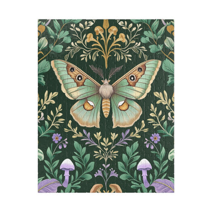 Vintage Butterfly Jigsaw Puzzle, 110-1014 Piece Blossoms and Vines Floral Artwork Jigsaw, Fun Family Activity, Unique Hobby Gift, Relaxing