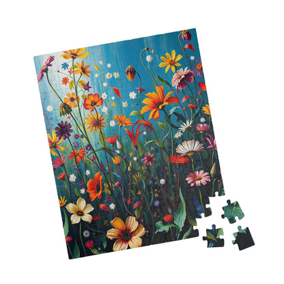 Floral Wildflower Jigsaw Puzzle, 110-1014 piece, Fun Family Activity, Unique Spring Gift for Friend Birthday Holiday, Puzzle Enthusiast Puzzle The Puzzle Chest