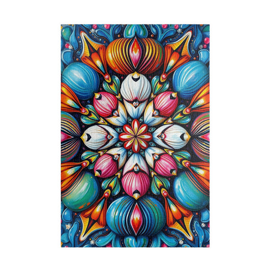 Colorful Mandala Puzzle, Abstract Art Jigsaw Game for Adults, Family Activity, Mindfulness Fun, Puzzle Lover 1014 pcs (Vertical) Puzzle The Puzzle Chest