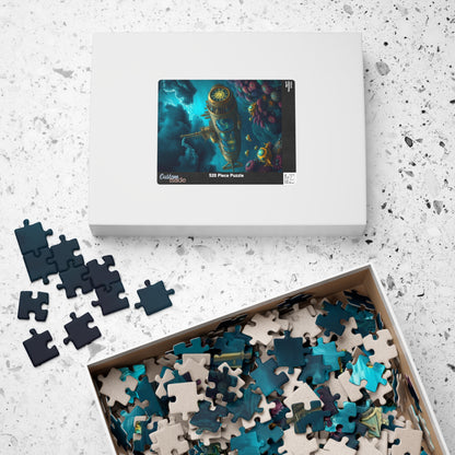 Underwater Submarine Puzzle | Steampunk Adventure | Perfect Gift for Ocean Lovers, Family Game Night, Unique Wall Art, Educational Fun Puzzle The Puzzle Chest