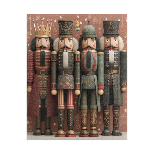 Nutcracker Puzzle Art, Holiday Jigsaw, Christmas Decor, Family Fun Activity, Gift for Puzzle Lovers, Festive Home Game Puzzle The Puzzle Chest