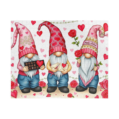 Valentine's Day Gnome Puzzle - Love Themed Jigsaw Game Puzzle The Puzzle Chest