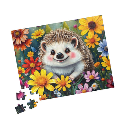 Cute Hedgehog Jigsaw Puzzle - 110 to 1014 Pieces, Family Fun Game Night, Animal Lover Holiday or Birthday Gift for Friend Puzzle The Puzzle Chest