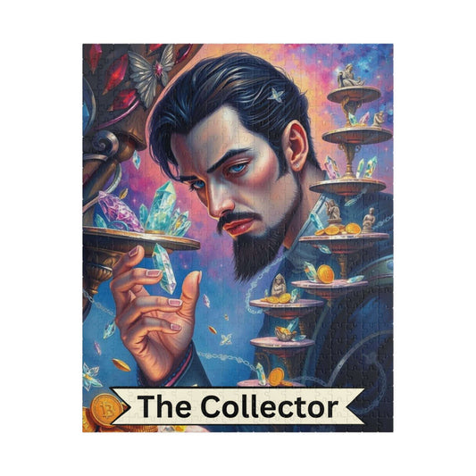 The Collector Jigsaw Puzzle - Tarot Style Game for Mystical Puzzle Lover