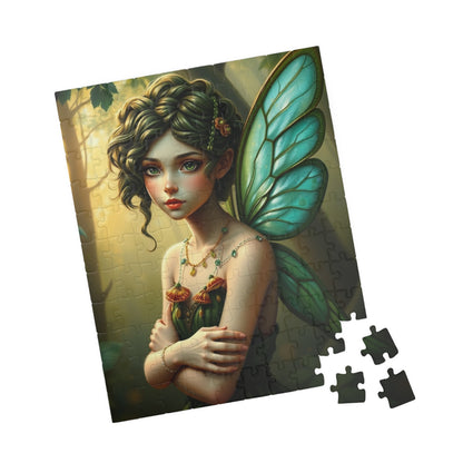 Fairy Enchantment Puzzle, Jigsaw Puzzle for Adults, Unique Fantasy Gift for Puzzle Lovers, Home Entertainment, Family Activity or Solo Fun