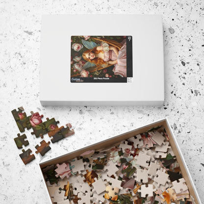 Hammock in Bloom Fairy-Themed Jigsaw Puzzle, Enchanting Artwork Game, Fantasy Gift for Puzzle Lover, Fun Family Solo Activity, Brain Teaser Puzzle The Puzzle Chest