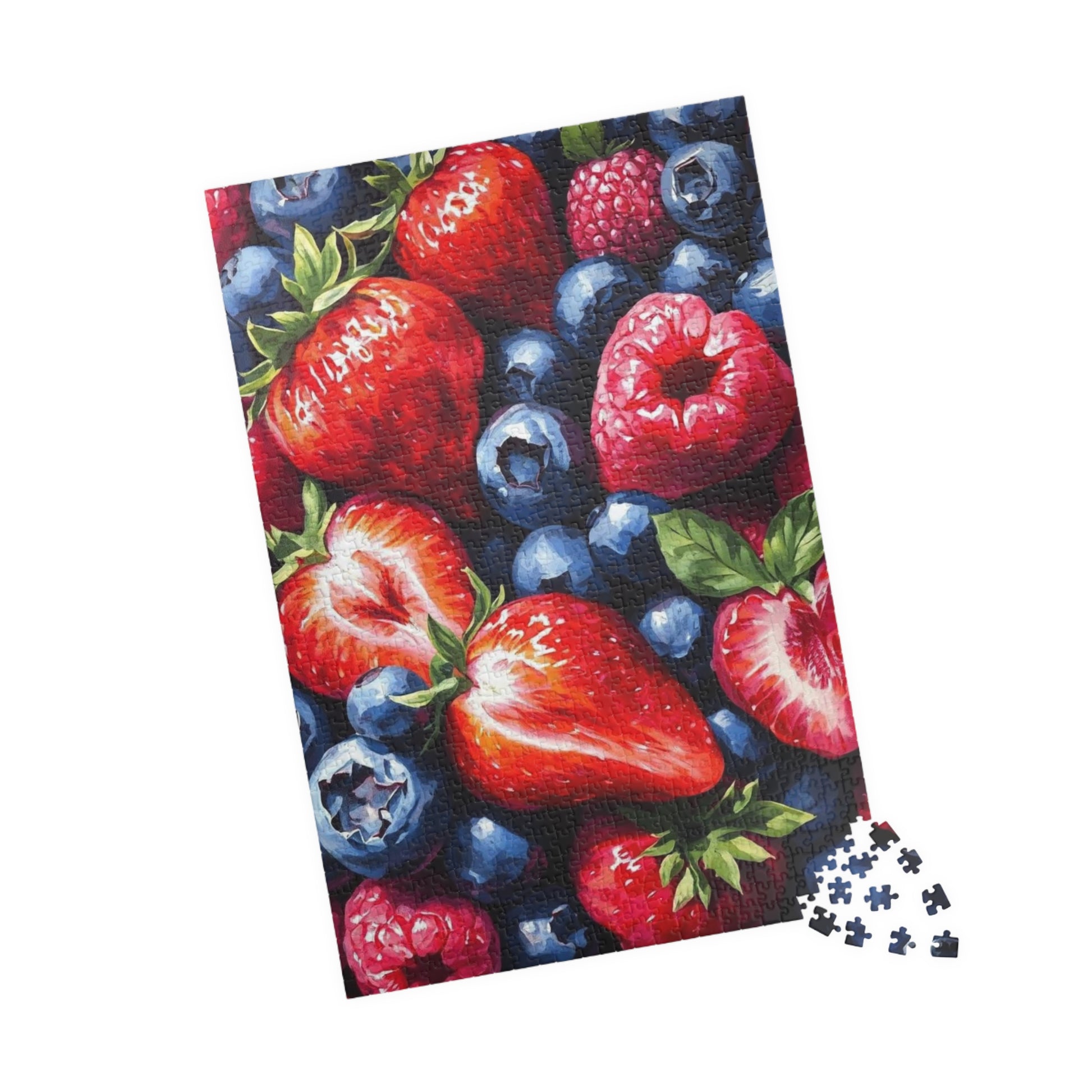 Fruity Jigsaw Puzzle Art - 110, 252, 520, 1014-piece, Foodie Gift for Friends, Family Game Night, Fruit Lover's Challenge Puzzle The Puzzle Chest