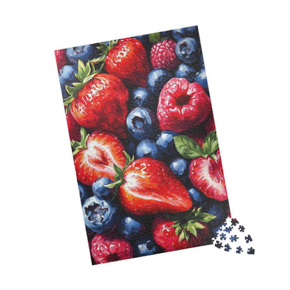 Fruity Jigsaw Puzzle Art - 110, 252, 520, 1014-piece, Foodie Gift for Friends, Family Game Night, Fruit Lover's Challenge Puzzle The Puzzle Chest