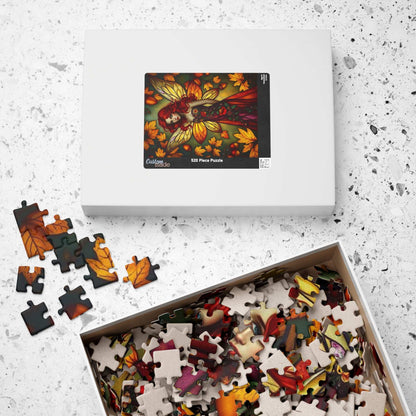 Autumn Fairy Tale Puzzle - Magical Artwork for Unique Home Decor, Gift for Puzzle Lovers, Family or Solo Activity, Brain Teaser