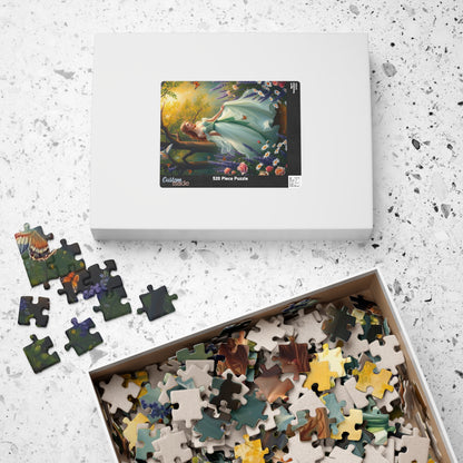 Heavenly Maiden Jigsaw Puzzle, Virgo Zodiac Sign Jigsaw Game, Beautiful Art Puzzle for Adults, Fantasy Lover Gift for Friends, Family Night Puzzle The Puzzle Chest