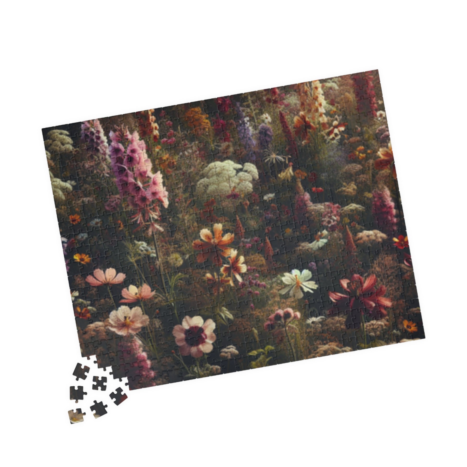 Wildflower Patch Puzzle, 110-1014 Piece Botanical Art Challenging Jigsaw, Tabletop Game for Quiet Family Time Activity, Puzzle Lover Gift Puzzle The Puzzle Chest