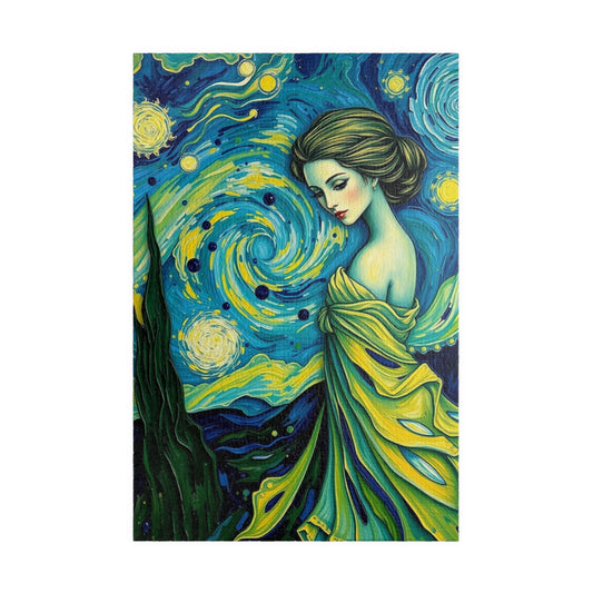 Starry Night Abstract Jigsaw Puzzle, 110, 252, 520, 1014-piece Perfect for Art Lover, Cozy Nights, Gift for Her, Family or Solo Fun 1014 pcs (Vertical) Puzzle The Puzzle Chest