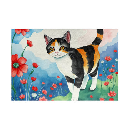 Whimsical Cat Puzzle, Cat Lover's Gift, Art Puzzle, Family Game Night, Indoor Activity, Cat Art Decoration 1014 pcs (Horizontal) Puzzle The Puzzle Chest