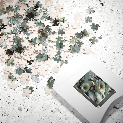 Under His Wings - Divine Shelter Jigsaw Puzzle, Religious Christian Faith-Based Game, Biblical Quote Psalm 91:4, Inspirational Gift Puzzle The Puzzle Chest