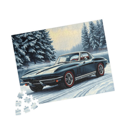 Vintage Car Puzzle Classic 1963 Retro Automobile Friend Gift for Car Lovers Puzzle The Puzzle Chest