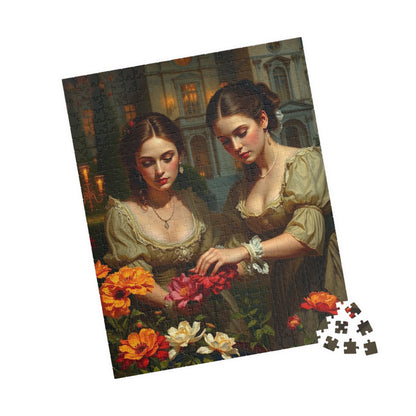 Jigsaw Puzzle, Victorian Women Garden Flowers, 110-1014 Piece - Fun Family Activity, Relaxing Hobby, Educational Game, Challenging Pastime, Puzzle The Puzzle Chest
