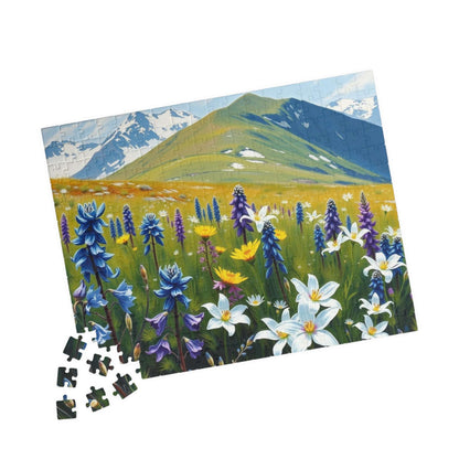 Floral Landscape Puzzle - Nature Themed Jigsaw Game for Adults, Indoor Home Activity, Family or Solo Fun, Best Gift for Puzzle Lover Art Fan Puzzle The Puzzle Chest