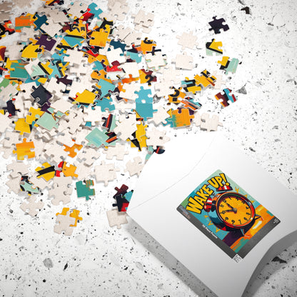 Wake Up! Puzzle, Fun and Bright Pop Art Jigsaw Game for All Ages, Perfect Gift for Adult, Family Game Night Best Home Entertainment Puzzle The Puzzle Chest