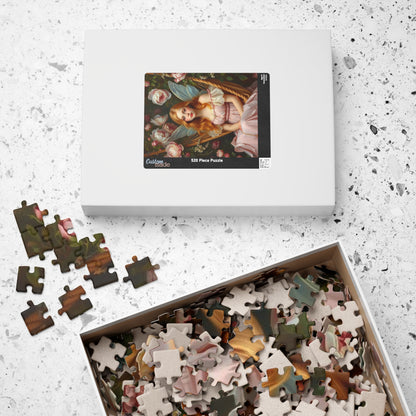 Hammock in Bloom Fairy-Themed Jigsaw Puzzle, Enchanting Artwork Game, Fantasy Gift for Puzzle Lover, Fun Family Solo Activity, Brain Teaser Puzzle The Puzzle Chest