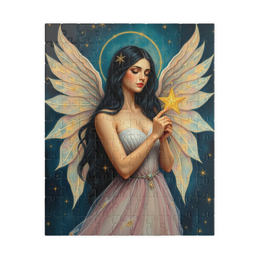 Whimsical Fairy Puzzle, Enchanting Jigsaw Game for All Ages, Perfect Gift for Birthdays, Family Gatherings, Cozy Nights In, Quiet Leisure
