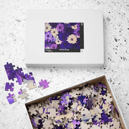 Purple Daisy Floral Puzzle 110-1014 Piece | Floral Jigsaw Puzzle