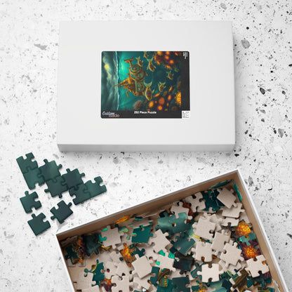 Steampunk Underwater Adventure Puzzle - 110 to 1014 Pieces, Perfect Gift for Ocean Lovers, Family Fun, Game Nights, Educational Play Puzzle The Puzzle Chest