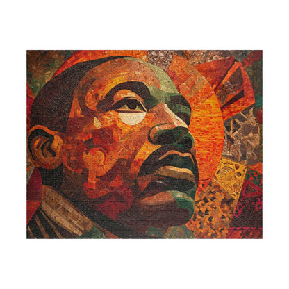 Dr. Martin Luther King Jr. Puzzle, Afrocentric Black History Jigsaw, Inspirational MLK Artwork, Educational Gift for Adults & Teens Puzzle The Puzzle Chest