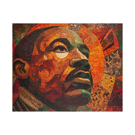 Dr. Martin Luther King Jr. Puzzle, Afrocentric Black History Jigsaw, Inspirational MLK Artwork, Educational Gift for Adults & Teens Puzzle The Puzzle Chest