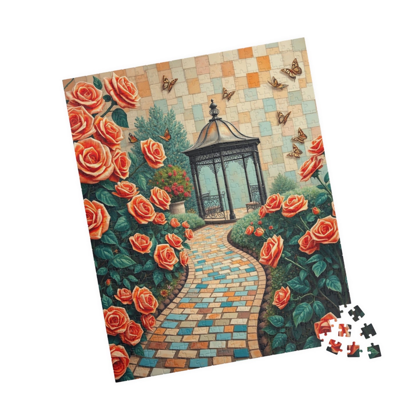 Serenity Garden Jigsaw Puzzle, Relaxing Activity for Adults, Gift for Garden Lovers, Home Entertainment, Mindfulness Activity Brain Teaser Puzzle The Puzzle Chest