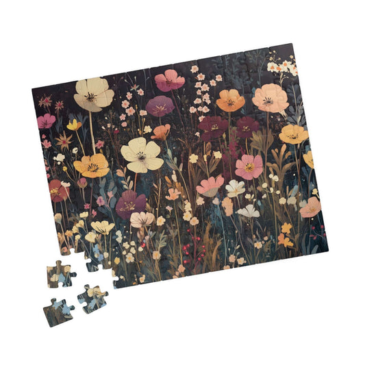 Wildflower Meadow Jigsaw Puzzle — Floral Art Puzzle