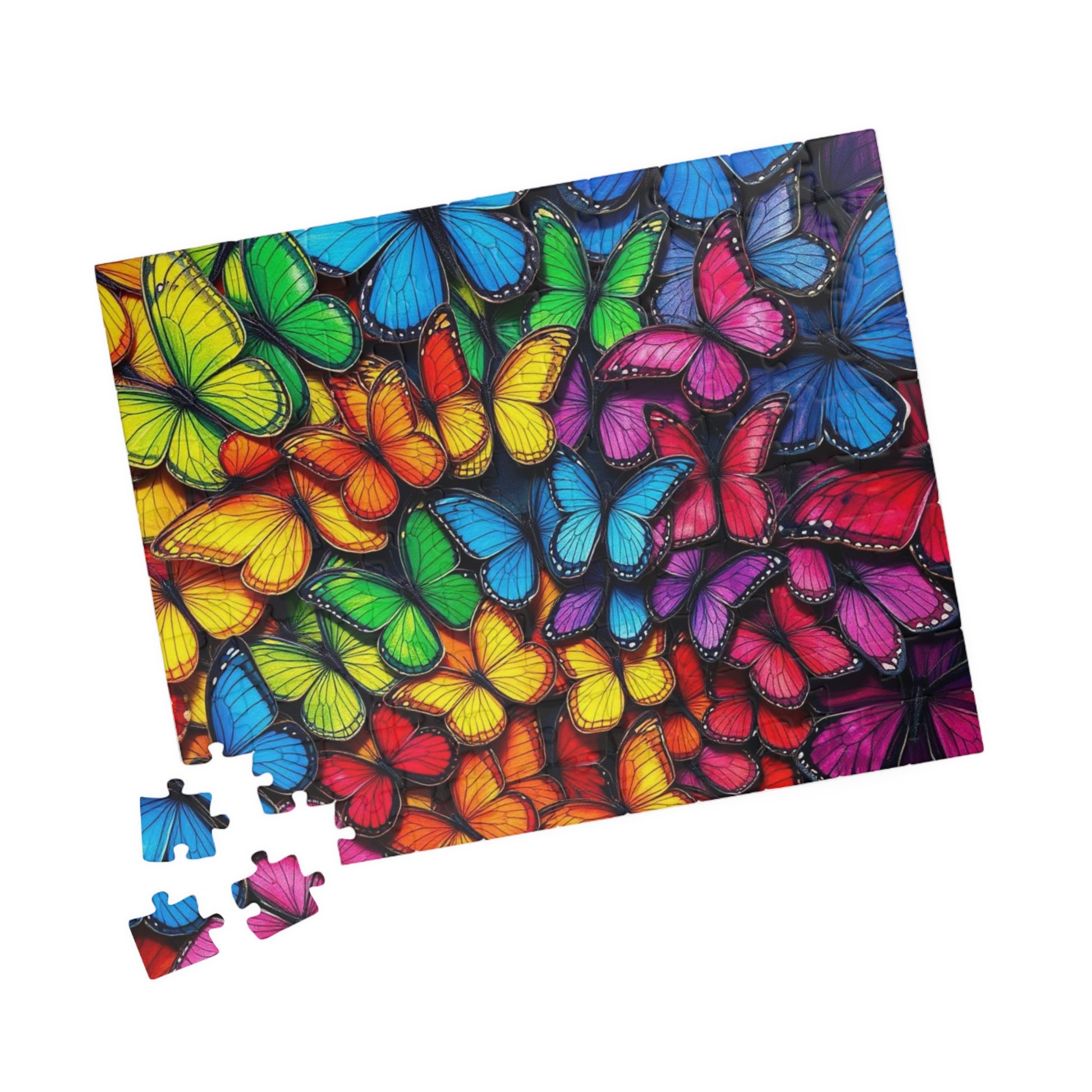 Wings of Pride Jigsaw Puzzle, Rainbow Butterfly Puzzle, LGBTQ Puzzle, Pride Month Gift for Friend, Mindfulness Activities, 100 - 1000 Pieces Puzzle The Puzzle Chest