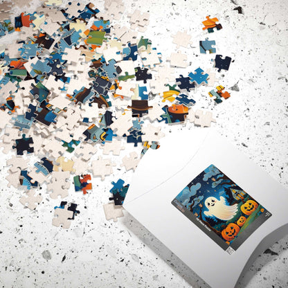 Pumpkin Patch Halloween Ghost Jigsaw Puzzle 110-1014 Pieces