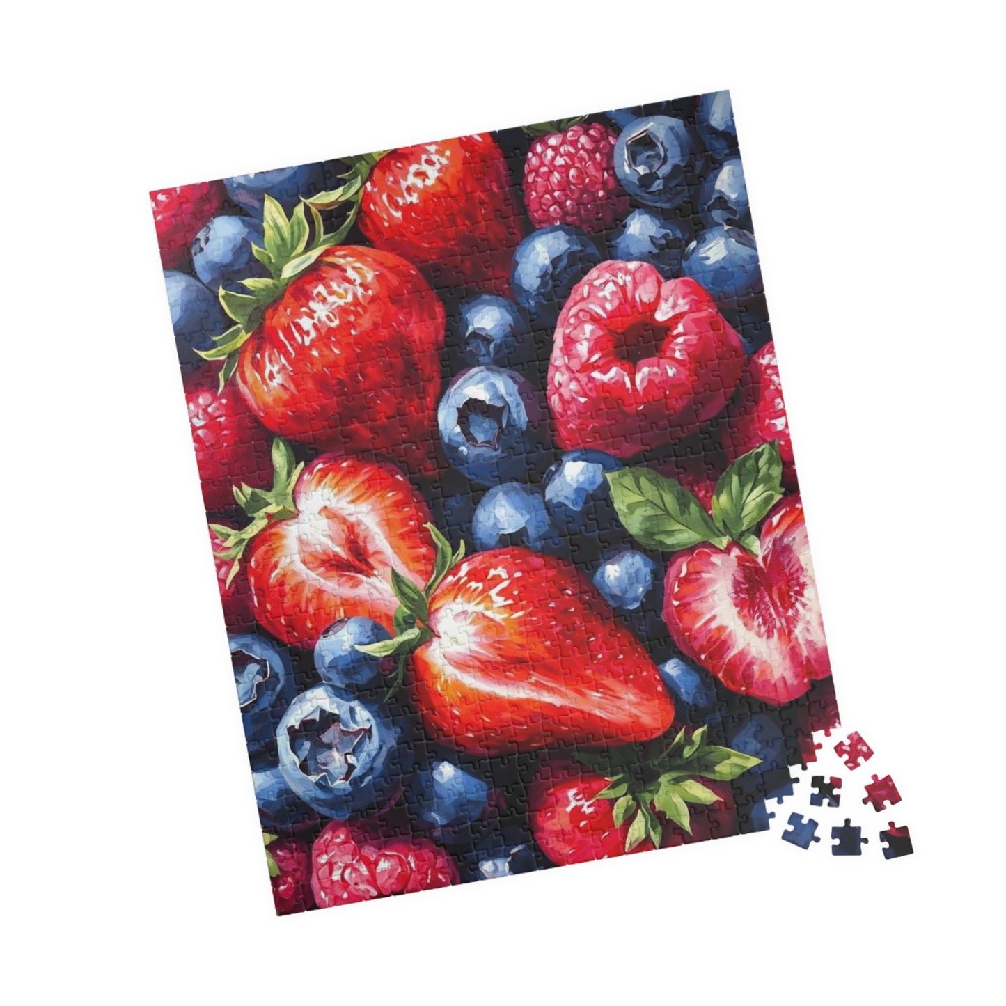 Fruity Jigsaw Puzzle Art - 110, 252, 520, 1014-piece, Foodie Gift for Friends, Family Game Night, Fruit Lover's Challenge Puzzle The Puzzle Chest