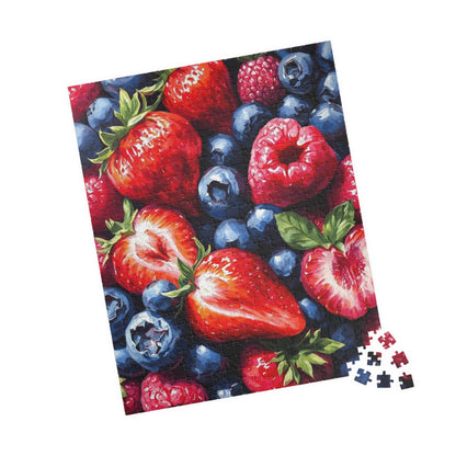 Fruity Jigsaw Puzzle Art - 110, 252, 520, 1014-piece, Foodie Gift for Friends, Family Game Night, Fruit Lover's Challenge Puzzle The Puzzle Chest