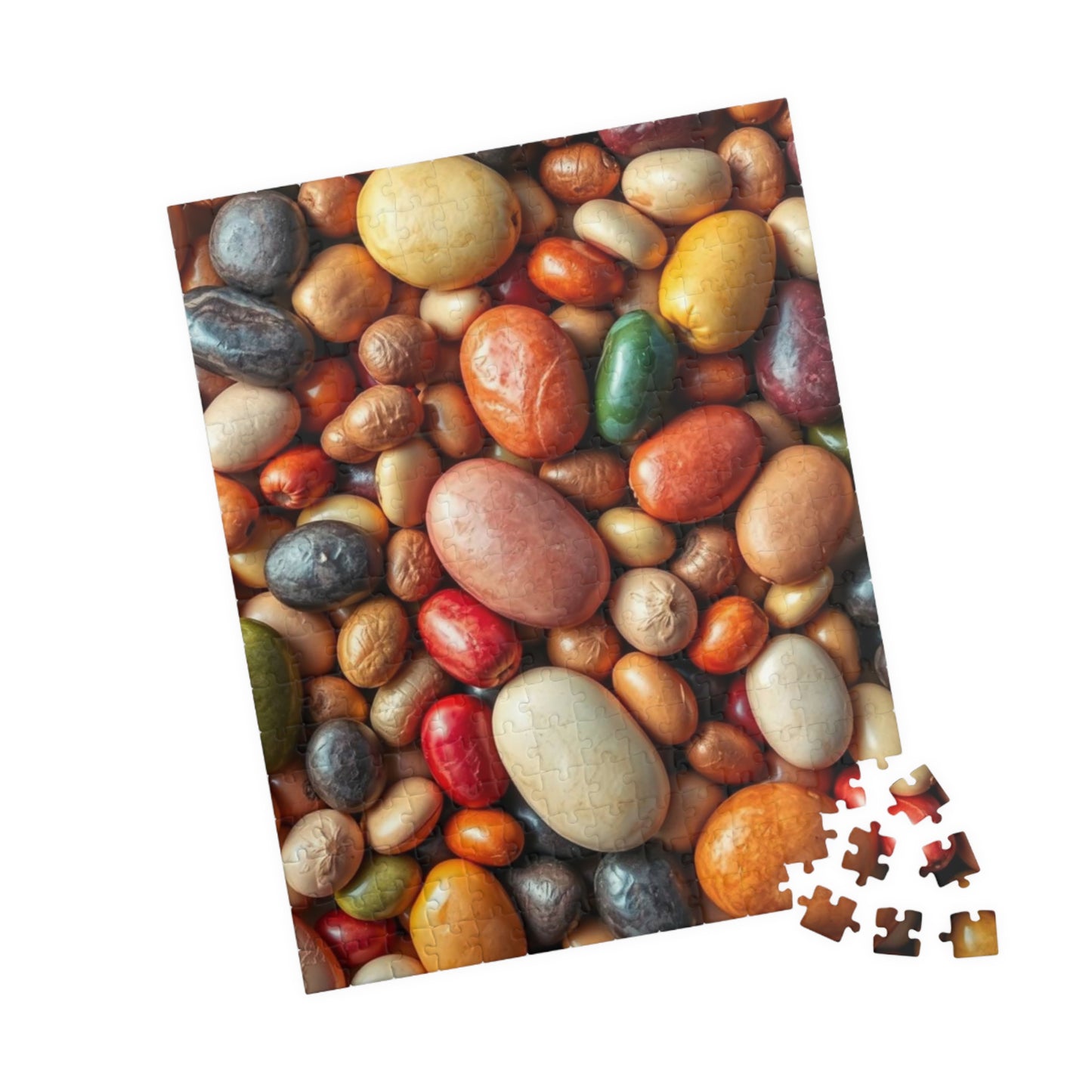 Chaotic Bean Puzzle - Jigsaw Collage, Fun Family Activity, Gift for Art Lovers, Classroom Game, Holiday Entertainment, Creative Hobby Puzzle The Puzzle Chest