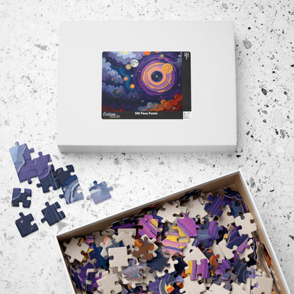 Cosmic Galaxy Abstract Puzzle for Adults, Space-Themed Game for Family Activity, Solo Fun, Holiday or Birthday Gift for Friends Puzzle The Puzzle Chest