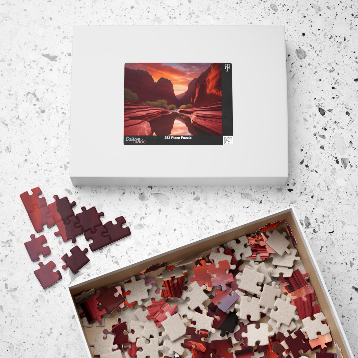 Stunning Sunset Puzzle for Adult, 110-1014 Piece Jigsaw for Family Fun Game, Relaxing Friend Gift for Nature Lover, Ideal for Cozy Nights In Puzzle The Puzzle Chest